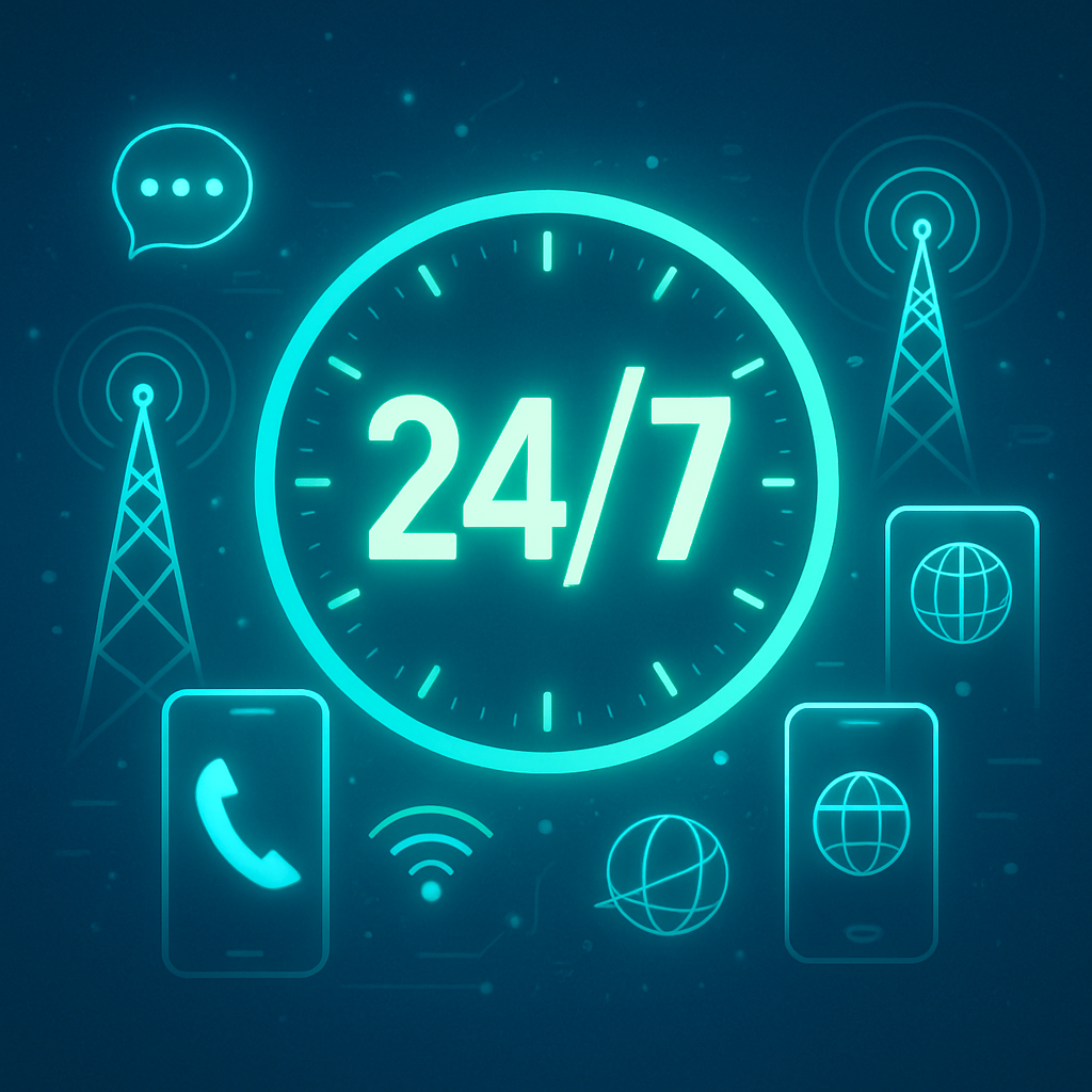 Доступно 24/7